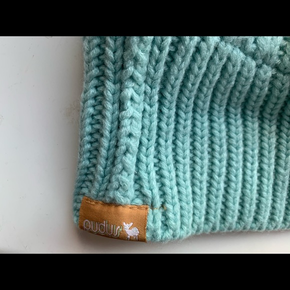 Pudus Mint Cable Knit Toque- NWT - Picture 2 of 5